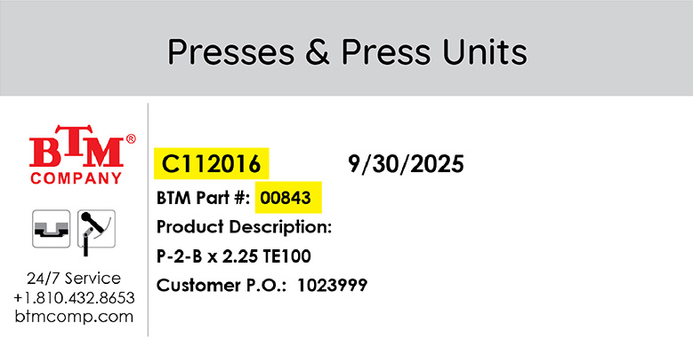 Presses & Press Units